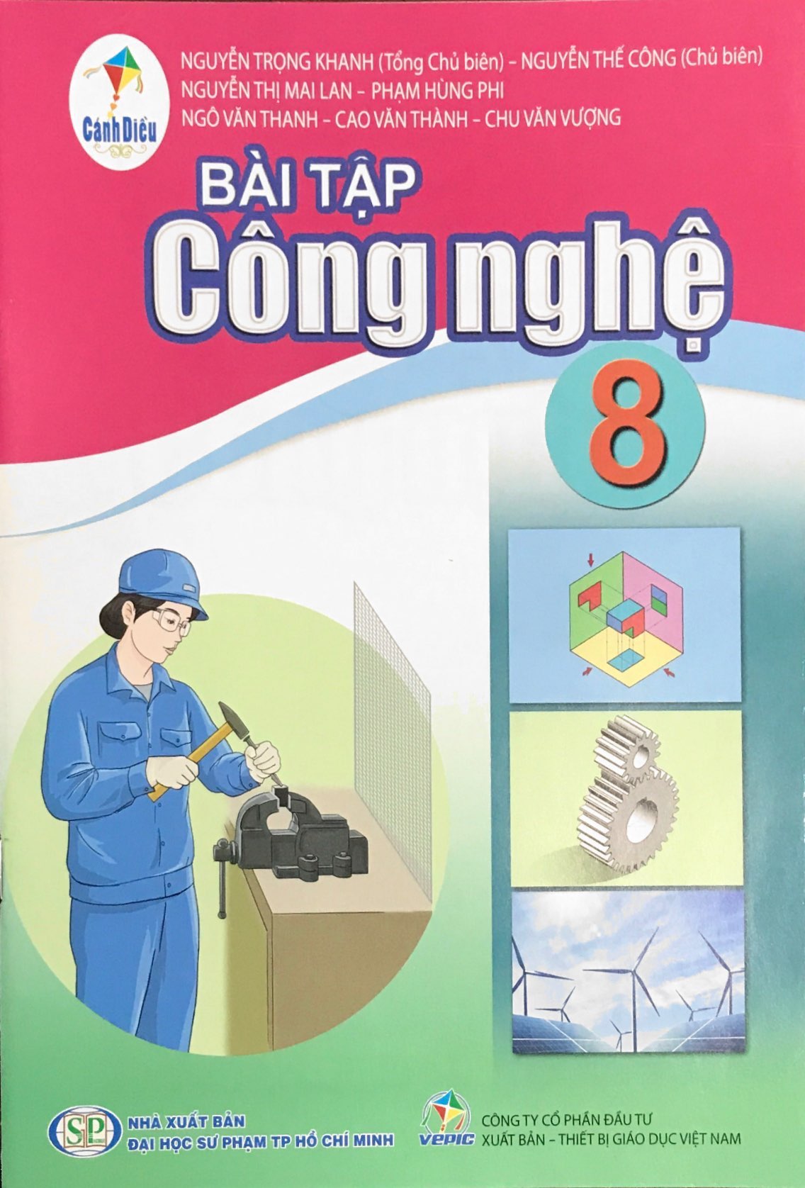 Sách Fahasa - Bài Tập Công Nghệ 8 (Cánh Diều) (2023)