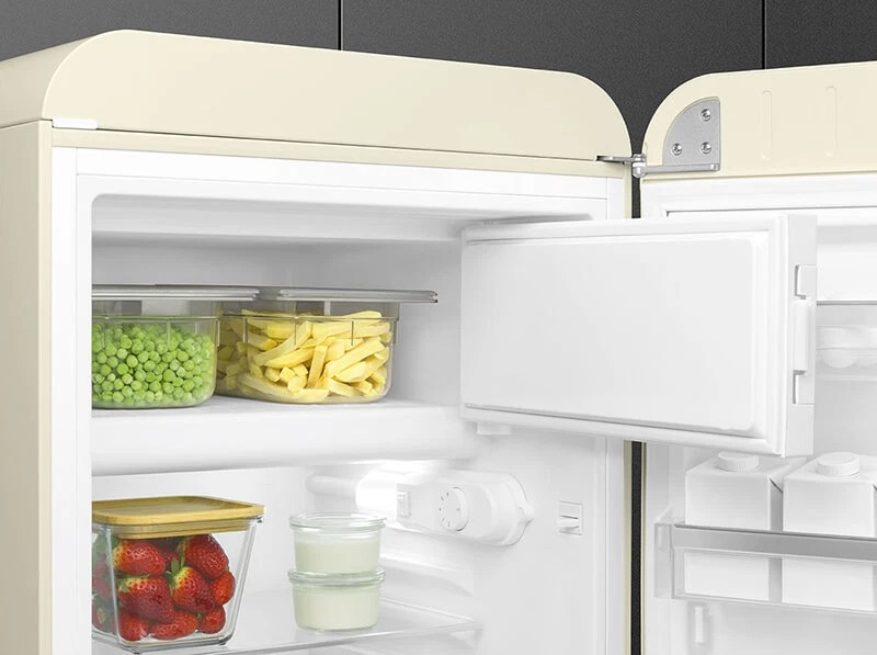 TỦ LẠNH SMEG FAB10RCR5, 122 LÍT, MÀU KEM