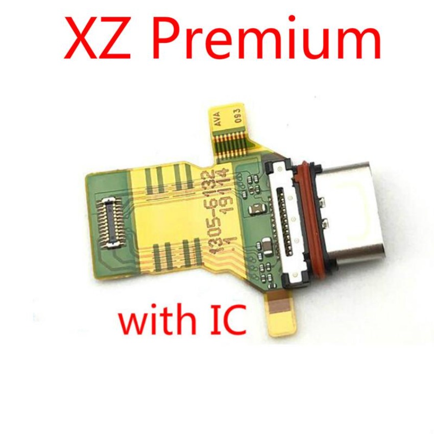 Usb charging board for sony xperia xz premium xzp g8142 charger dock port plug connector flex cable