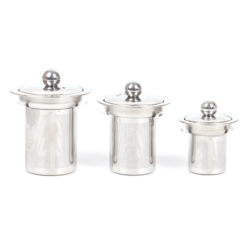 Reusable Stainless Steel Tea Strainer Mesh Infuser Basket Loose Tea Leaf Infuser