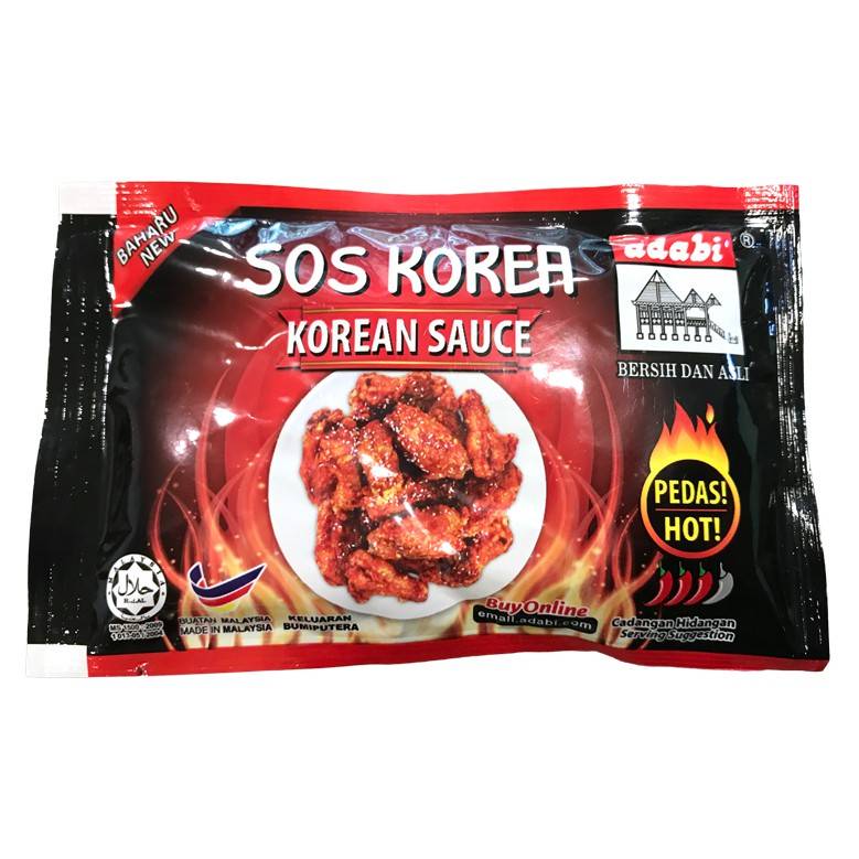 Adabi Spicy Korean Sauce / Sos Korea Pedas 60gm Lazada