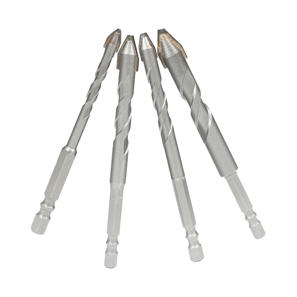 Toolstar 1Pcs Ceramic Tile Glass Triangular Drill Bit 6/8/10/12mm For Concrete Plastic Soft Metal