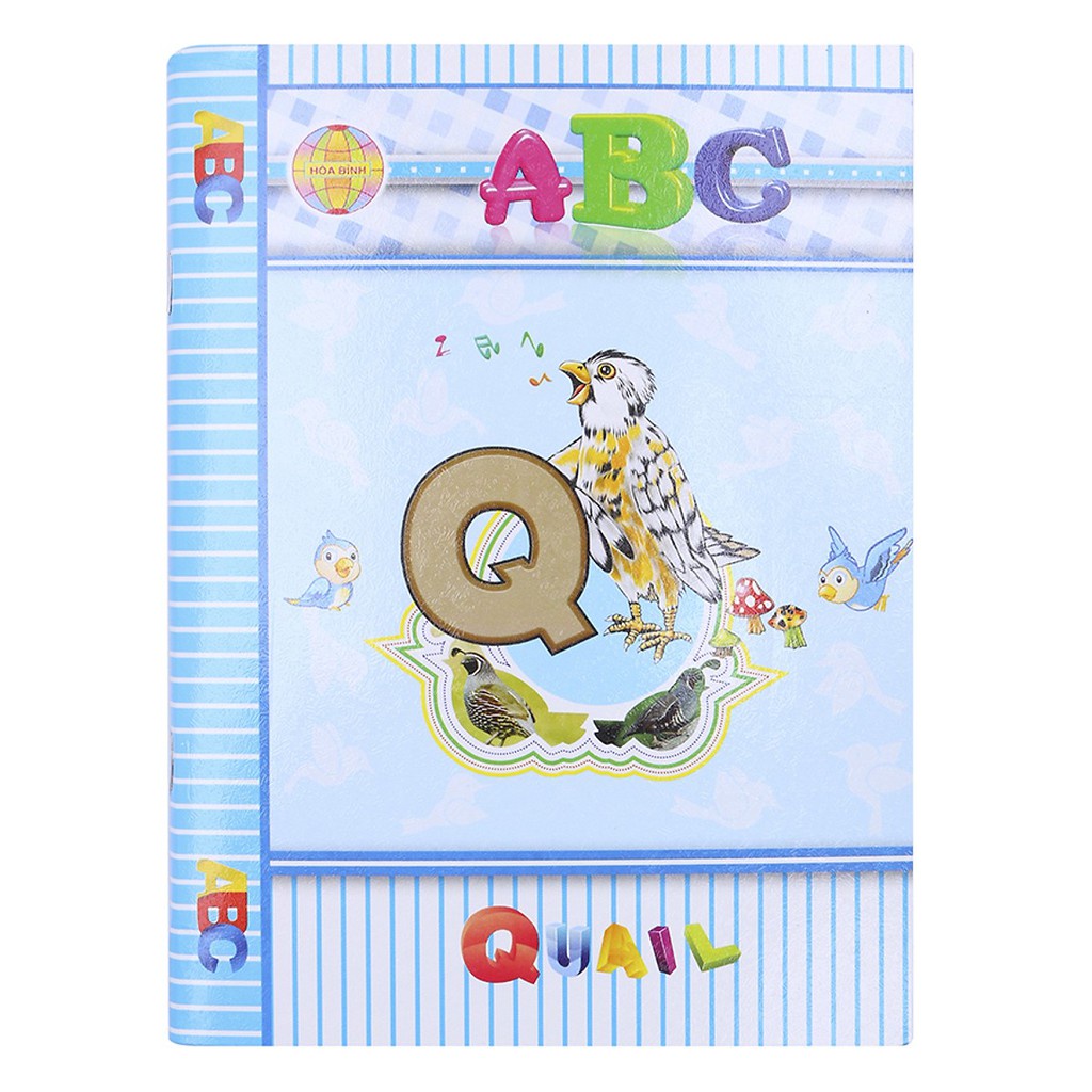 Tập Hòa Bình ABC 4 Ô Ly 96Trang (Lốc 10 Quyển)