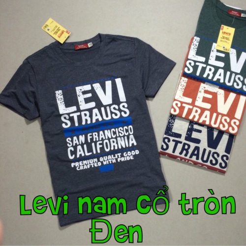 Áo thun nam kiểu cổ tròn tay ngắn