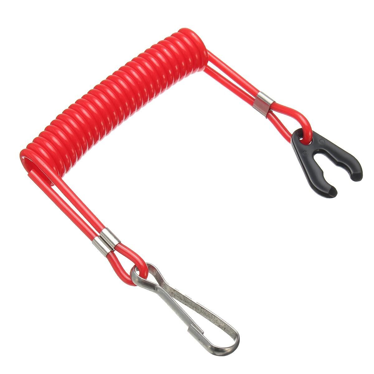 Outboard stop Kill Switch Cut off Switches Boat Kill Stop Switch & Safety Tether Lanyard Plastic Motor for Yamaha /Tohatsu