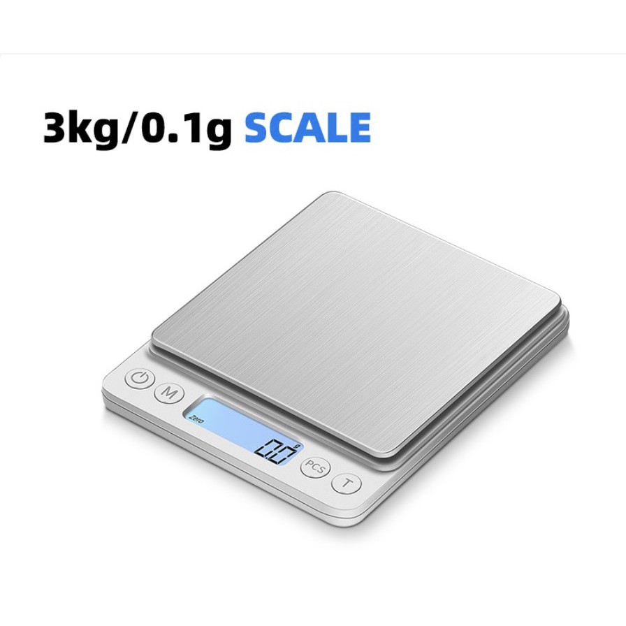 Digital Kitchen Weighing Scale LCD Portable Baking Bake Bakery Food