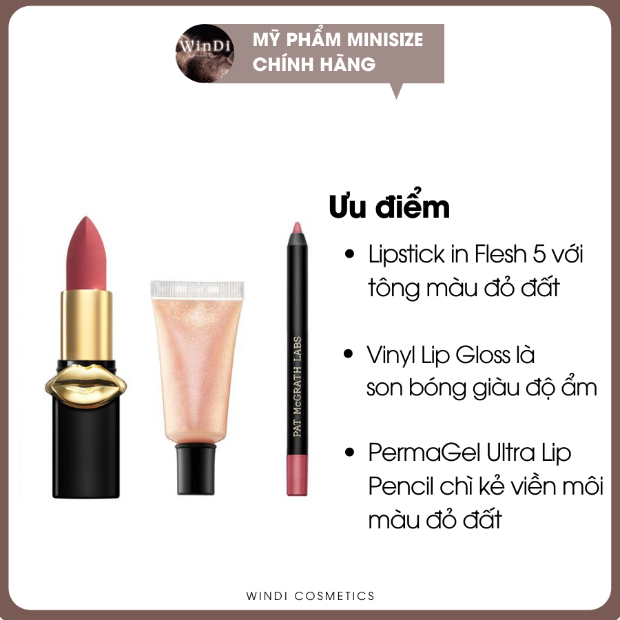 Set son Pat Mcgrath Labs Flesh 5 mini