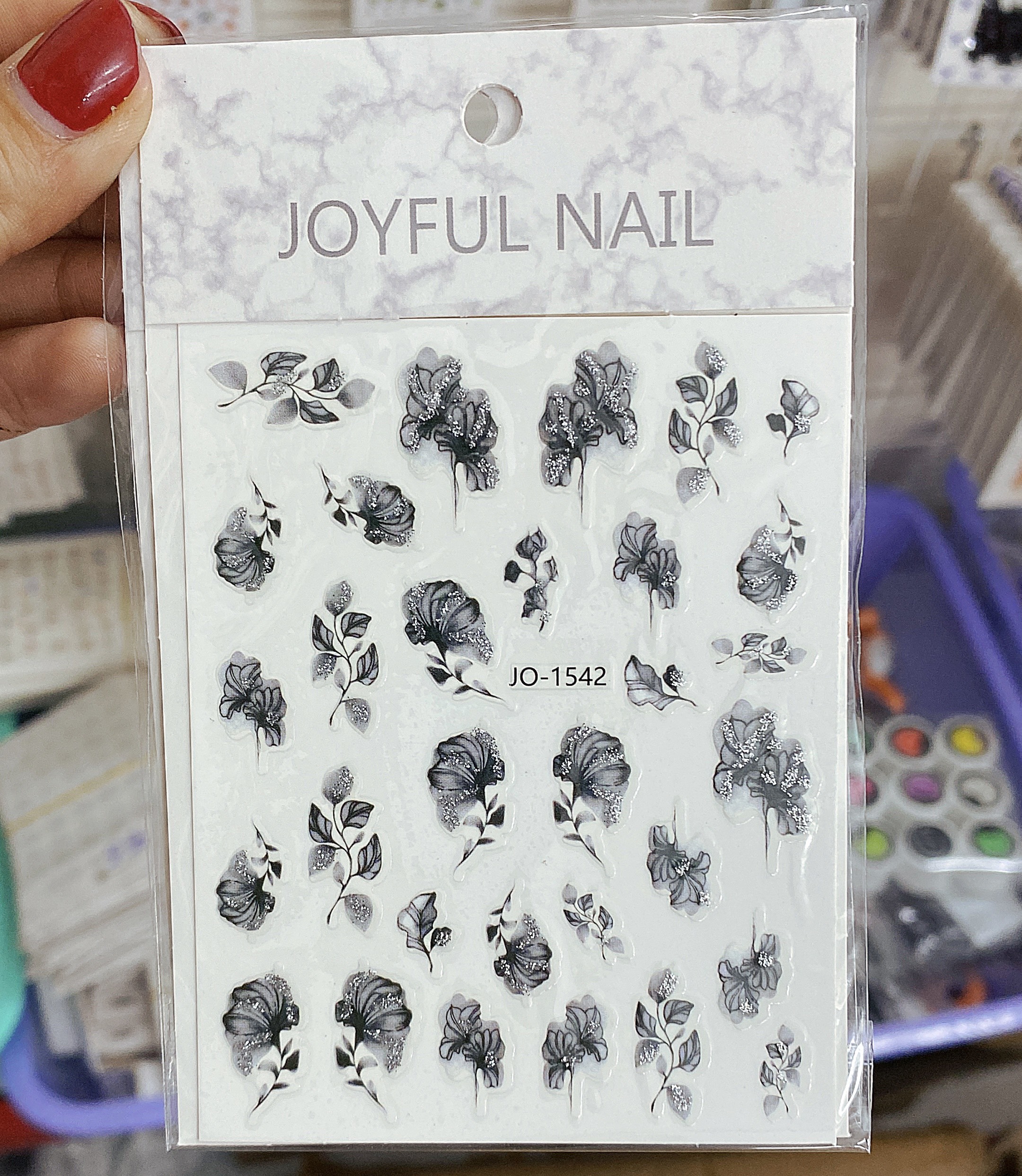 Sticker dán móng tay nhiều mẫu Hot - Nail 937