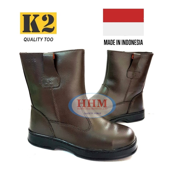 Ủng da bảo hộ cao cấp K2 TE2005K - Indonesia