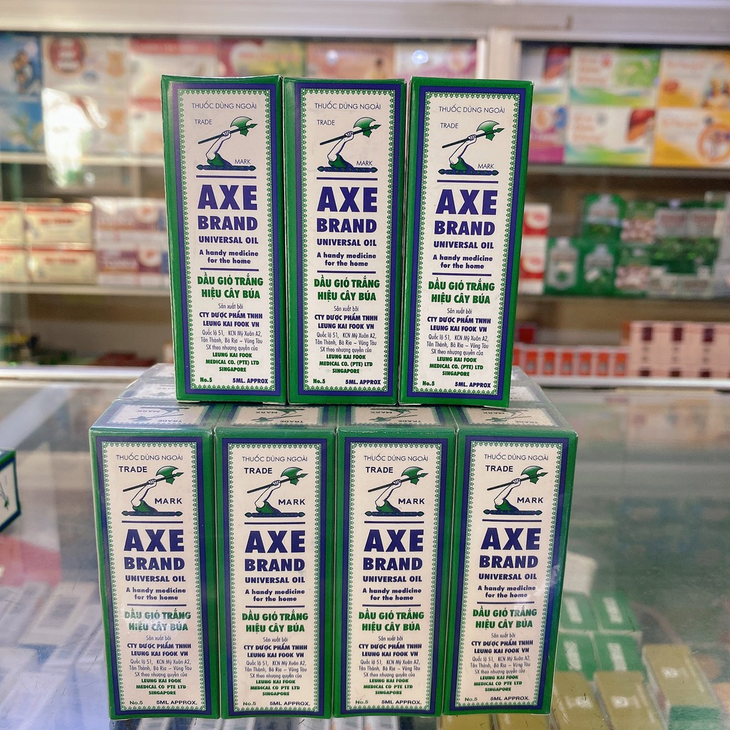 Dầu Gió Trắng Hiệu Cây Búa AXE Brand