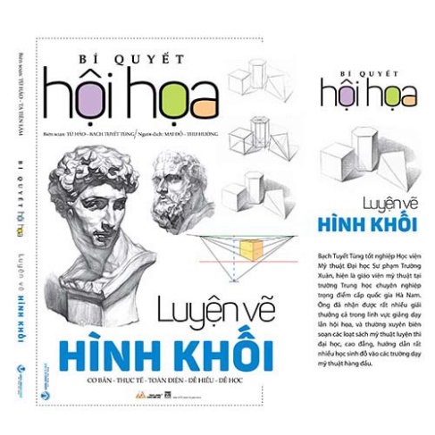 Sách bí quyết hội họa - luyện vẽ hình khối - vl1