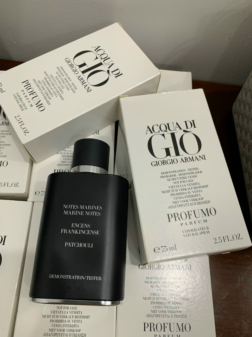acqua di gio profumo notes