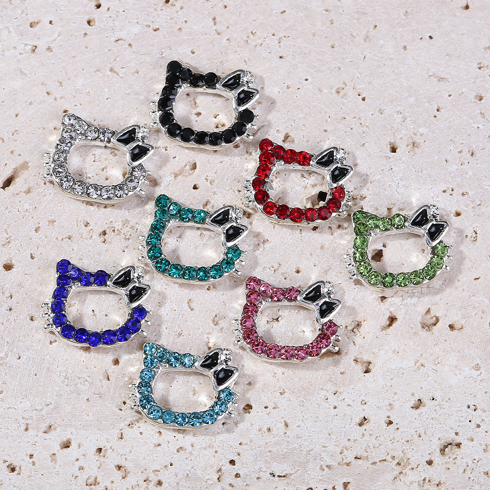 Charm Hello Kitty Đính Đá Đáng Yêu Trang Trí Móng Tay 5A