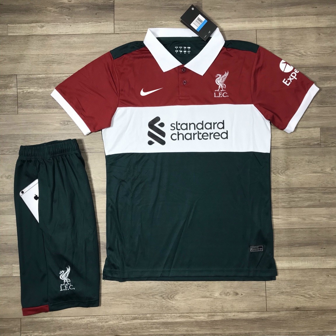 Quần áo bóng đá CLB Liverpool sân khách 3