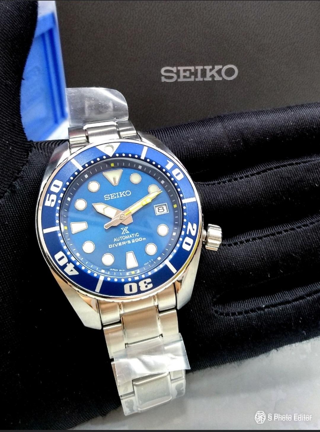 JAPAN DOMESTIC MODEL * BRAND NEW MADE IN JAPAN SEIKO PROSPEX CORAL BLUE  SUMO MENS AUTOMATIC DIVERS WATCH SBDC069 | Lazada PH