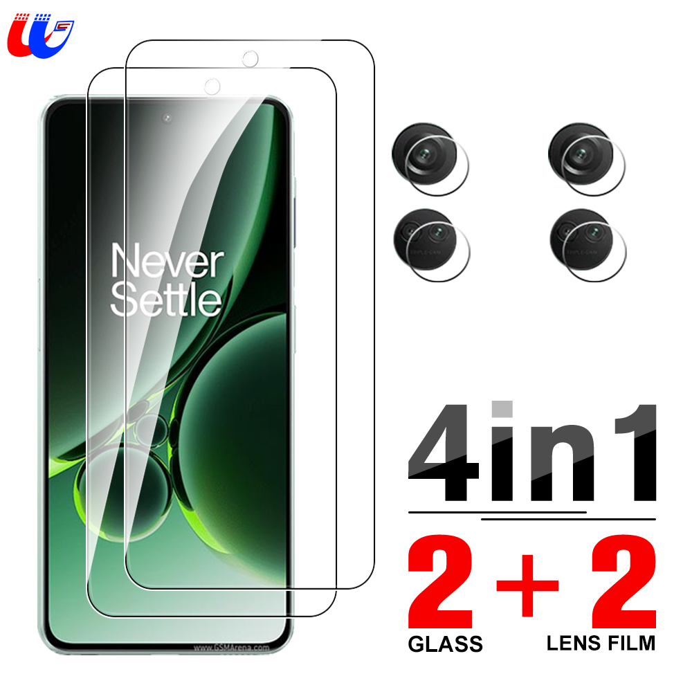 4in1 Tempered Glass Case For OnePlus Nord Camera Protect Film