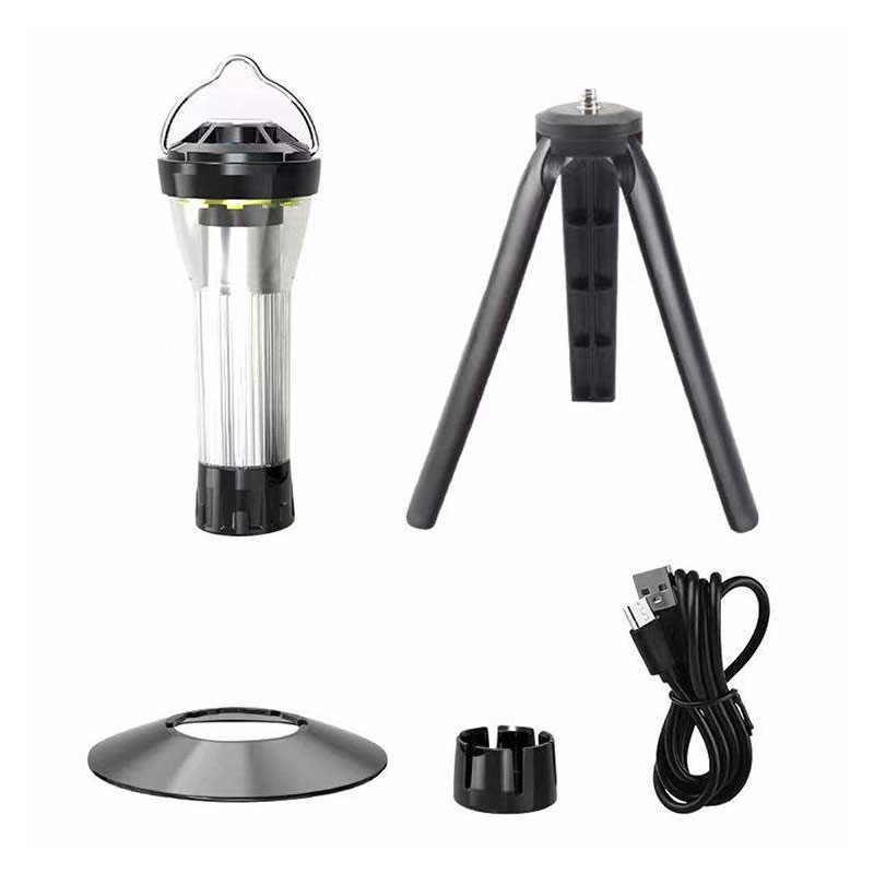 Outdoor lighthouse multifunctional camping light LED light camp atmosphere portable emergency flashlight