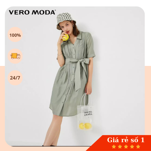 Váy chữ A Vero moda ( gồm váy và đai)