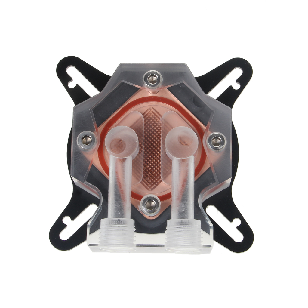 Computer GPU Universal Water Cooling Block Waterblock Liquid Cooler Copper Base