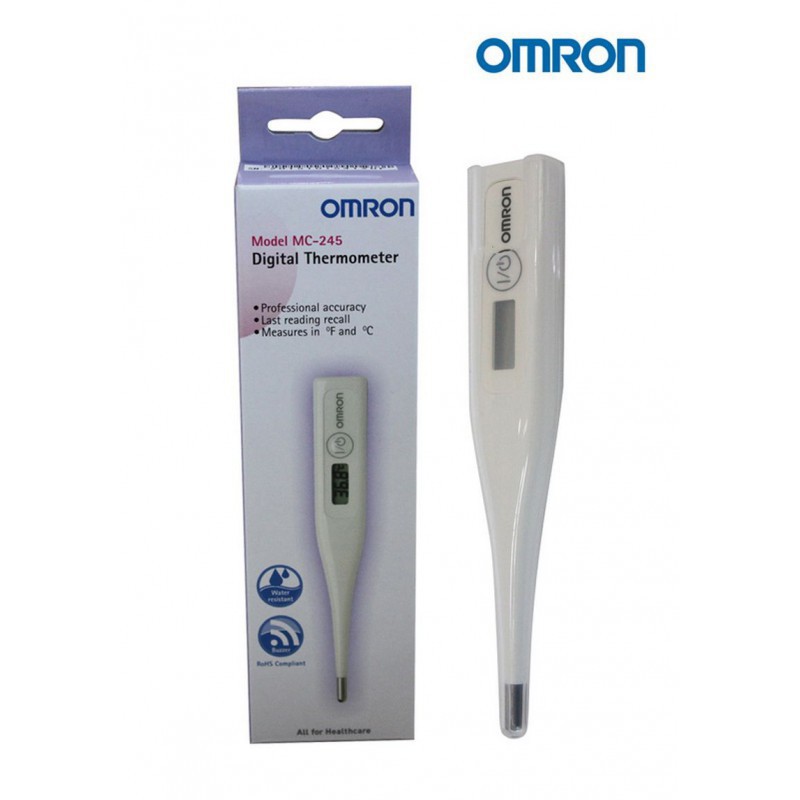 REAYD STOCK* Omron Digital Oral Thermometer MC-245 | Lazada Singapore