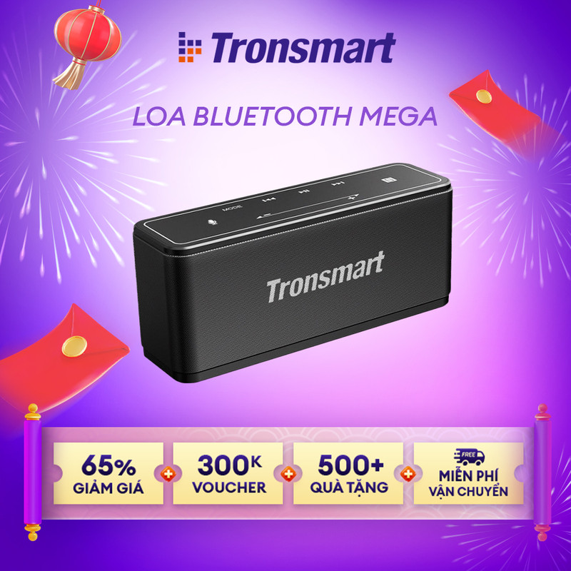 Loa Bluetooth 5.0 Tronsmart Element Mega Công suất 40W Hỗ trợ TWS và NFC