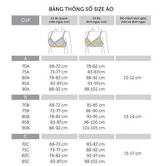 Áo lót Bralette đệm mút mỏng Corèle V Pháp - B095A