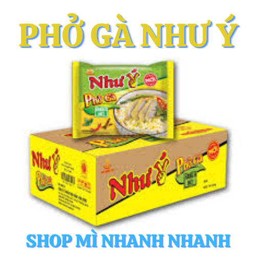 Thùng 30 gói Phở Gà Như Ý 65gr