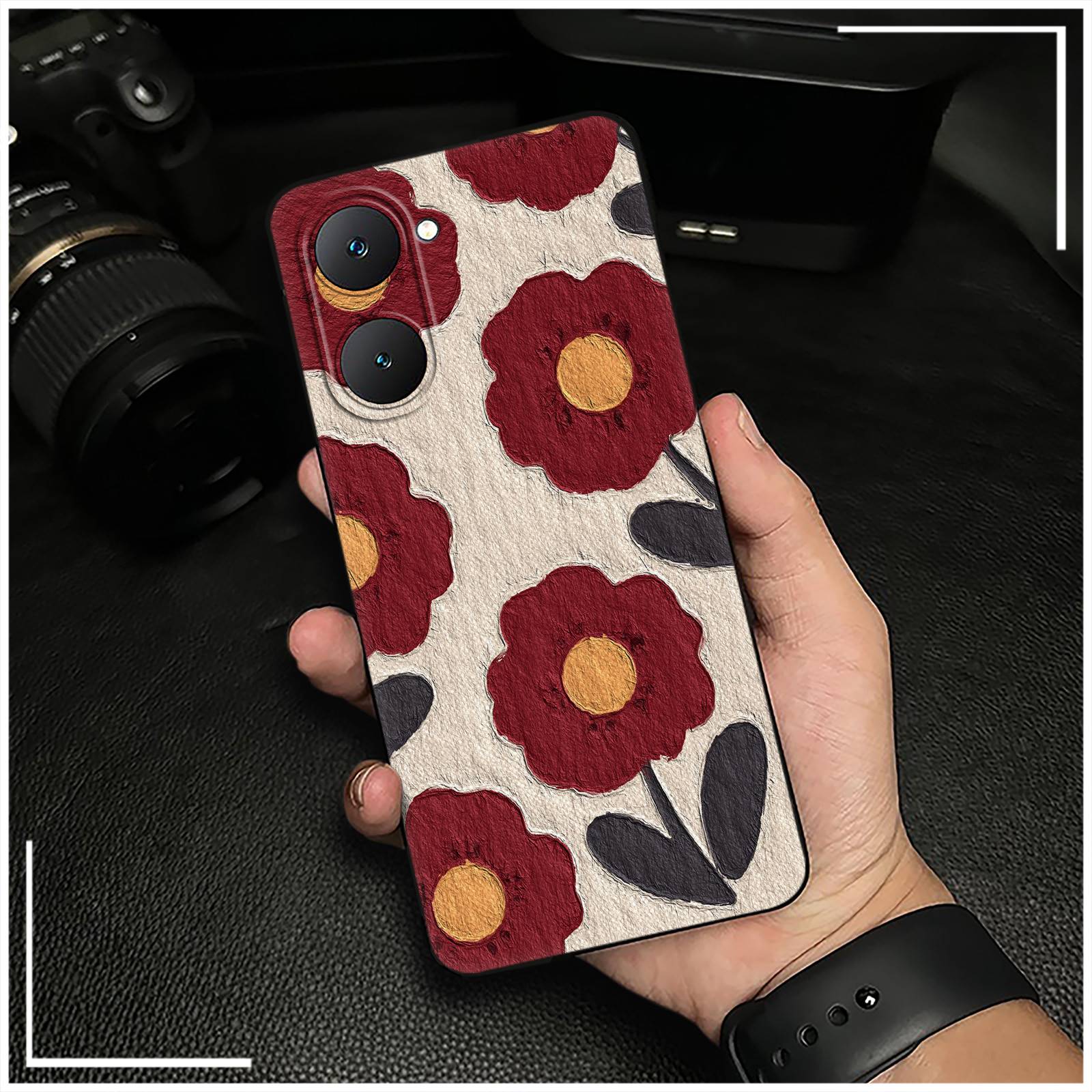 Back%20Cover%20Fashion%20Design%20Phone%20Case%20For%20VIVO%20T3%20Lite%205G/IQOO%20Z9%20Lite%205G%20Graffiti%20Shockproof%20Soft%20case%20Anti-dust%20TPU%20-%20Image%203