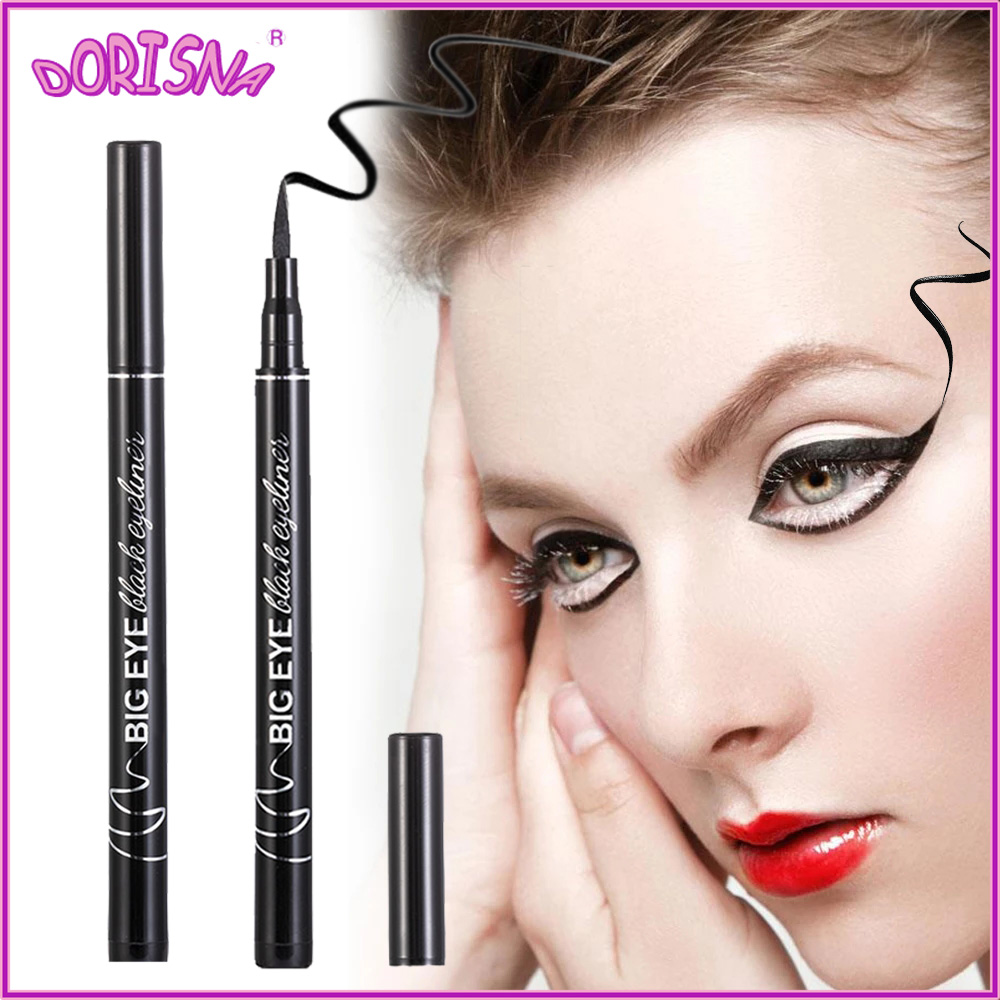 DORISNA Eyeliner Waterproof Long-Lasting Liquid Black Eyeliner Pen Makeup