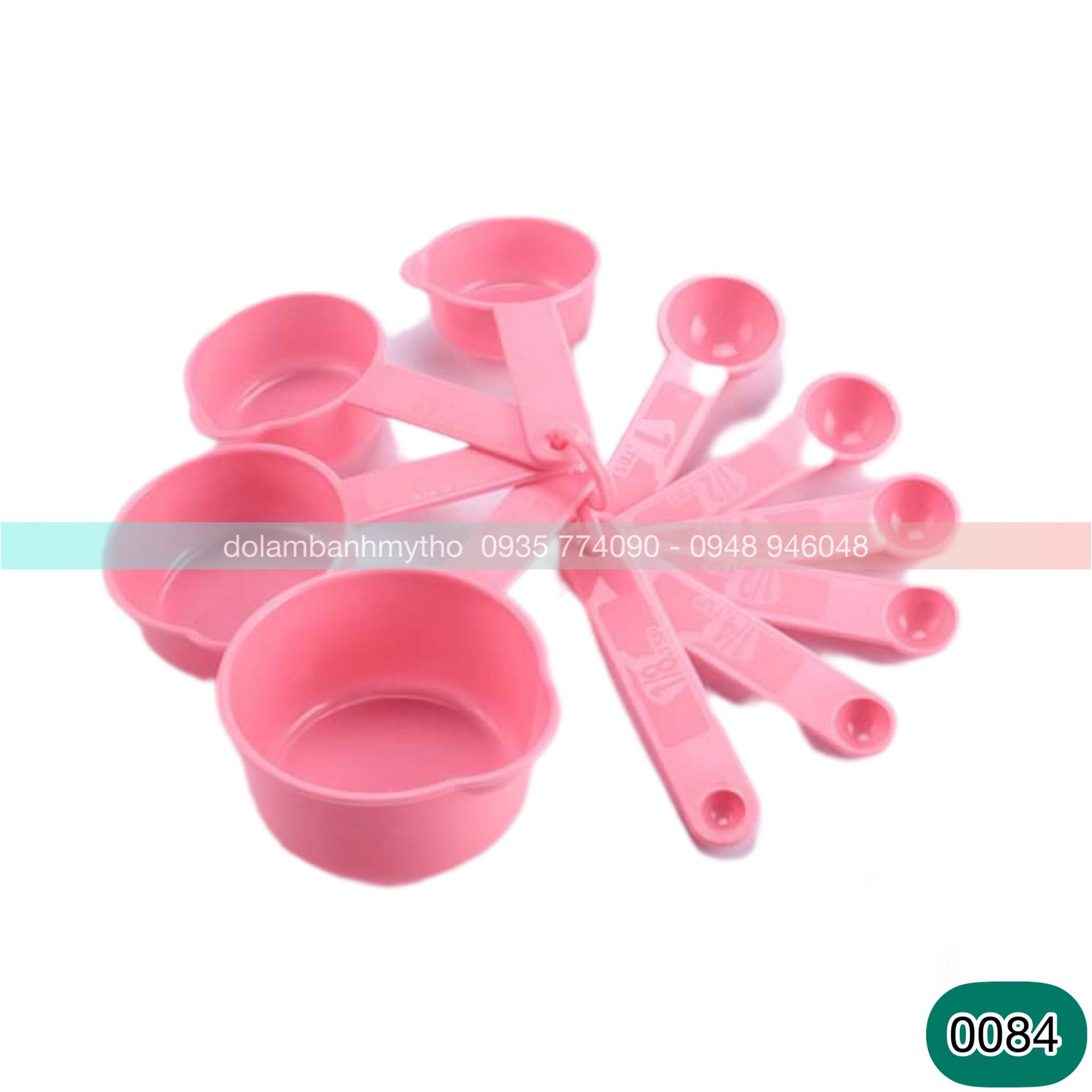 Bộ cup đong nhựa 10 món