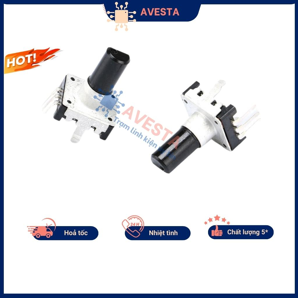 Công tắc volume vô cấp EC12 15mm 3 chân Avesta