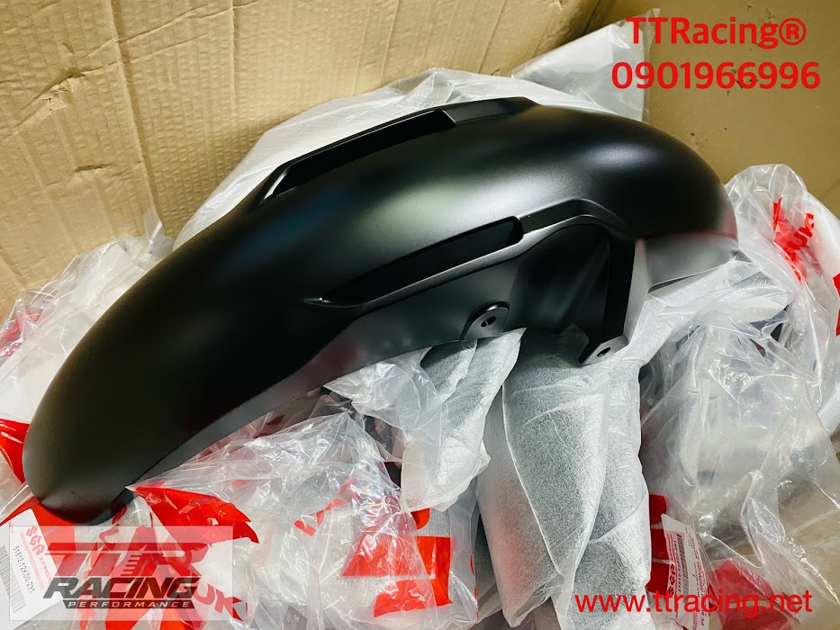 Dè trước Suzuki Satria Fi Raider đen bóng