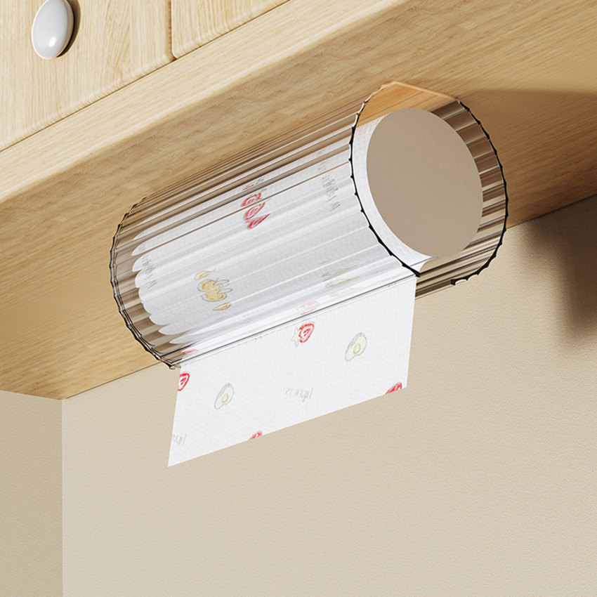 Hộp lưu trữ túi rác treo tường nhà bếp nhựa phòng tắm túi đựng rác tiện lợi container lưu trữ nhà
