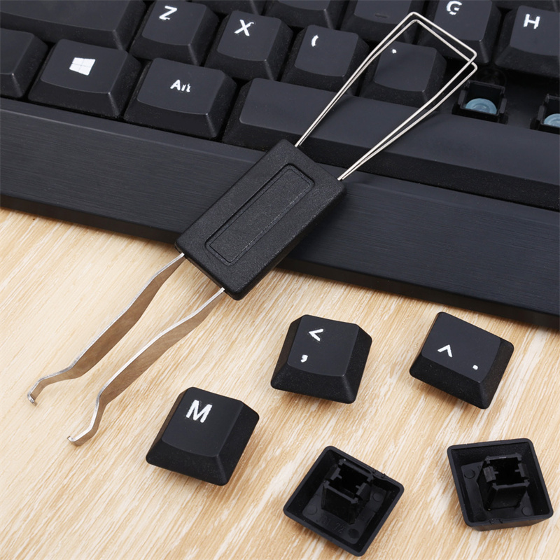 Universal Keycap Puller Switch Puller Keyboard Removal Replacement Dust Cleaner Aid