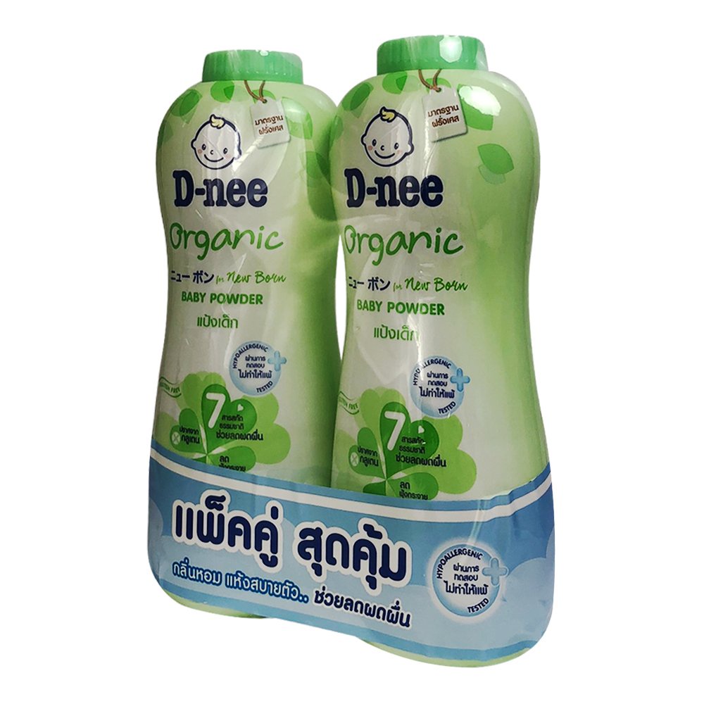 Combo 2 Chai Phấn Rôm Dnee Baby Powder 350g Thái Lan