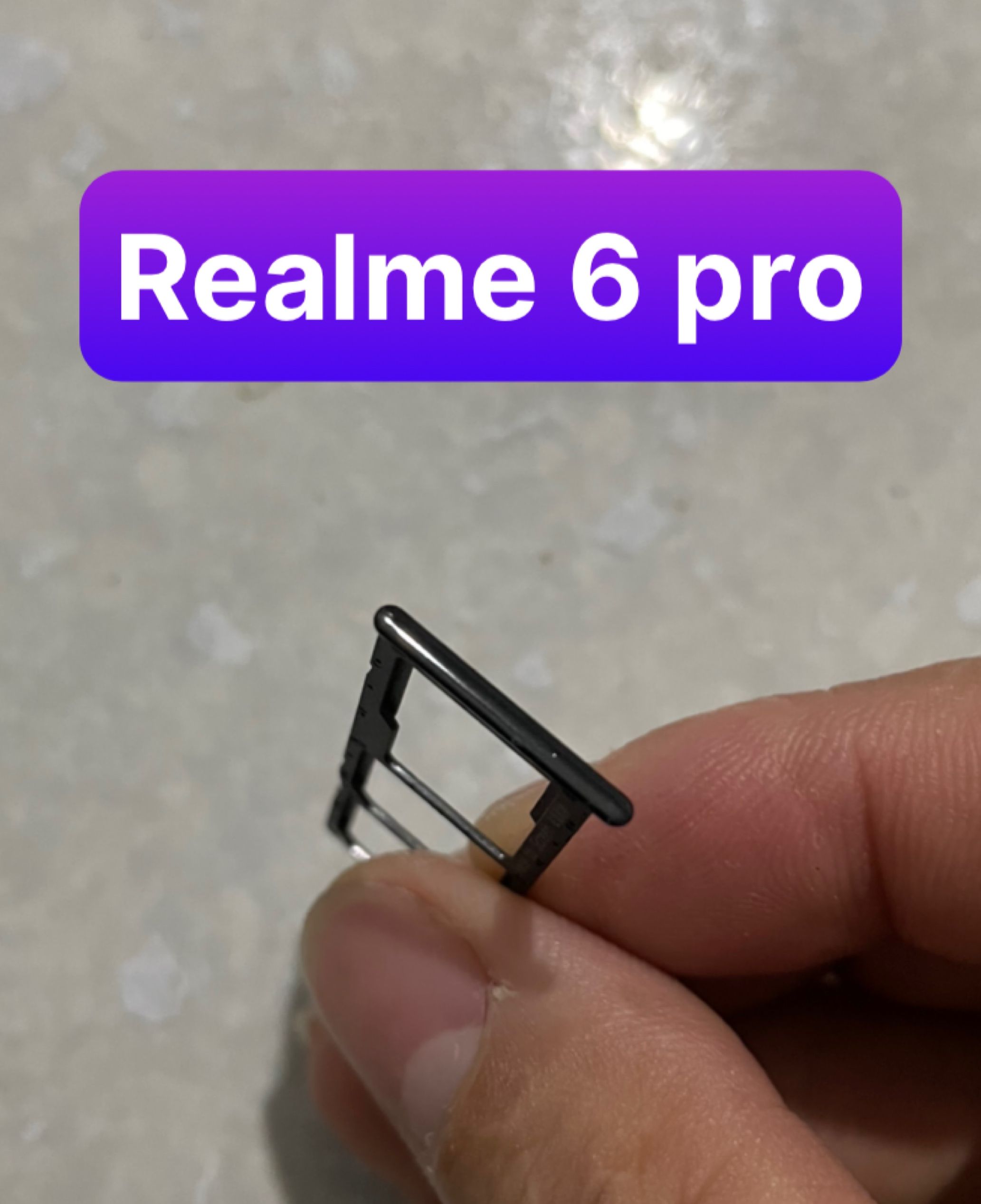 khay sim realme 6 pro