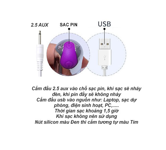 Dây sạc máy massage mắt mini 10 chế độ (Tùy chọn mẫu phân loại) (Xả Kho Lấy Vốn) (Hàng Nhập)