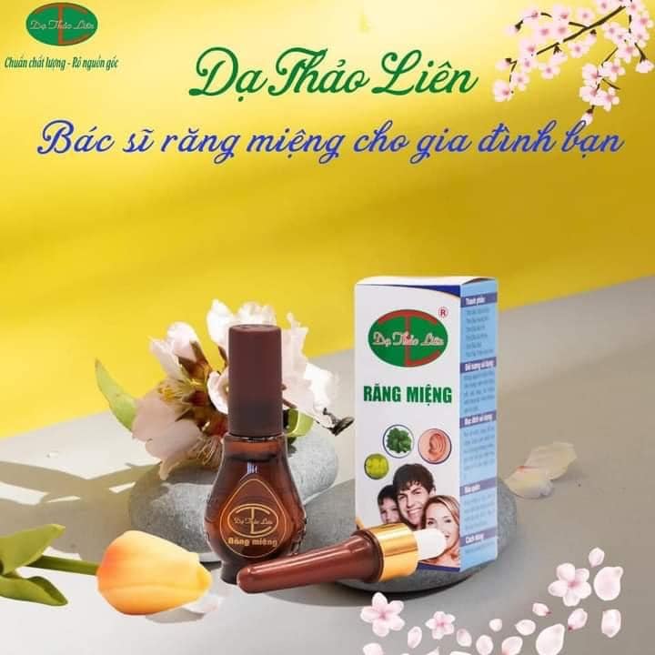 TINH DẦU TRỊ SÂU RĂNG HÔI MIỆNG DẠ THẢO LIÊN 20ml