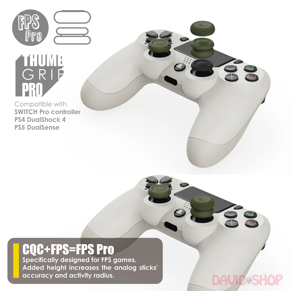 [HCM]Núm bọc Thumb Grip Set hãng Skull & Co cho analog Pro Controller / DualShock 4 / DualSense / Xbox One / Xbox Series