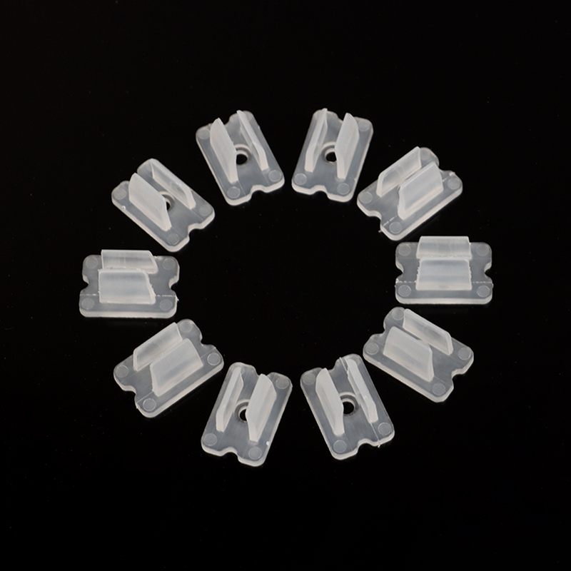 50Pcs 6*12MM LED Strip Fix Clips Connector For Fixing 2835 Neon Light ...