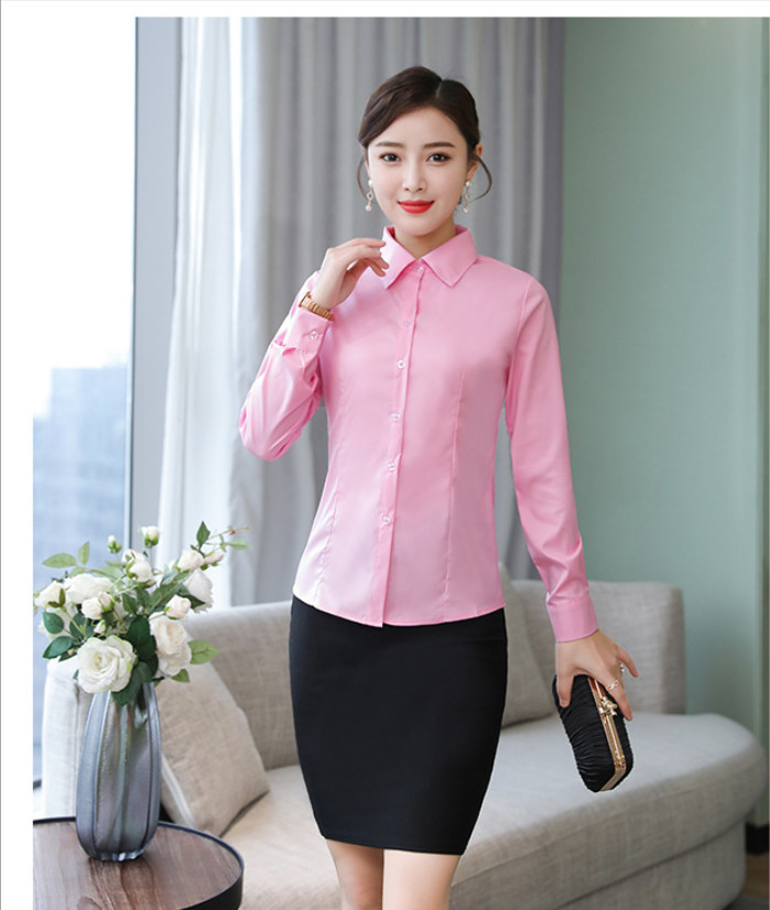 Áo sơ mi nữ công sở dài tay dáng công sở sm32