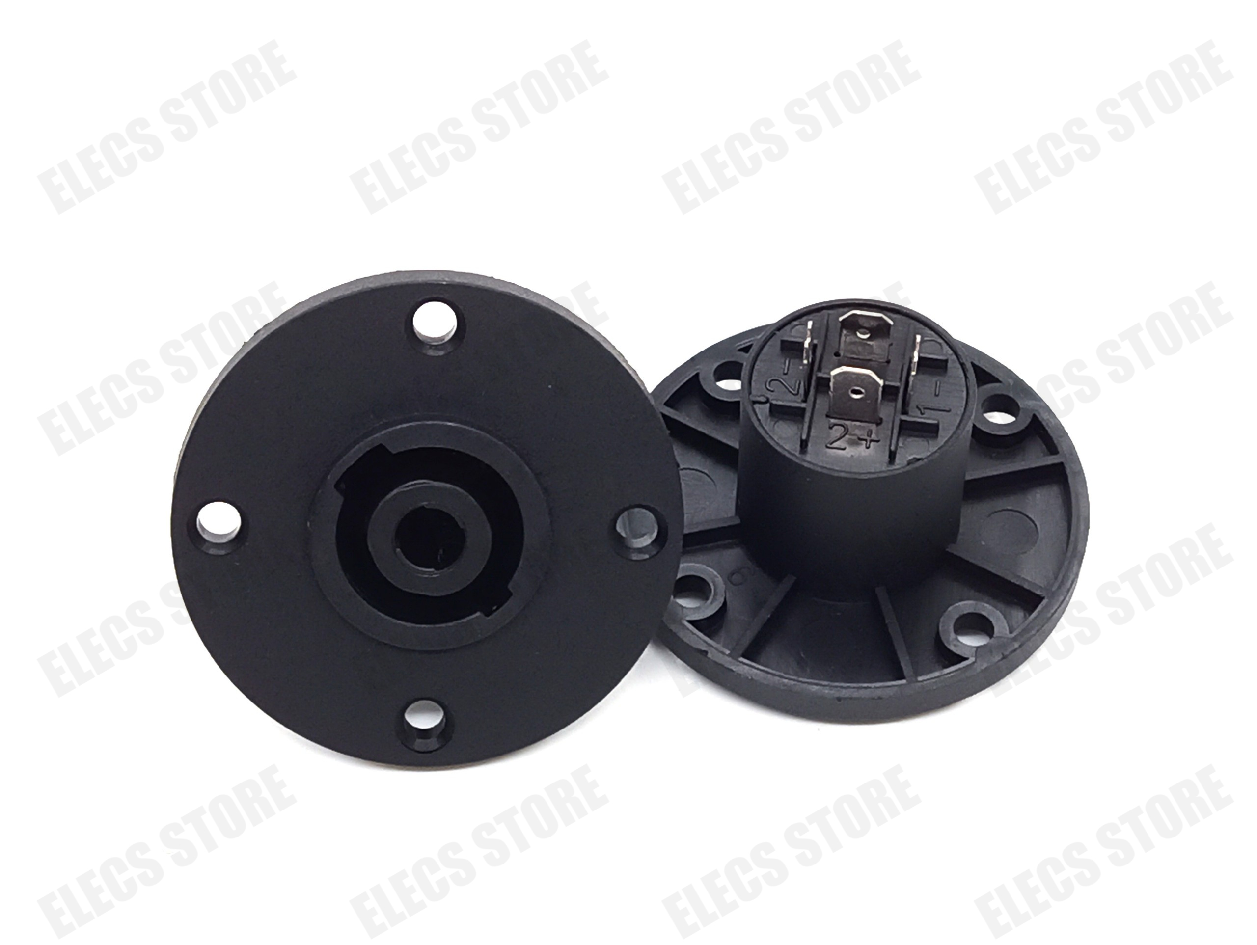 Jack Loa Speakon 4 Cực Mặt Cái - Tròn (10 Cái)