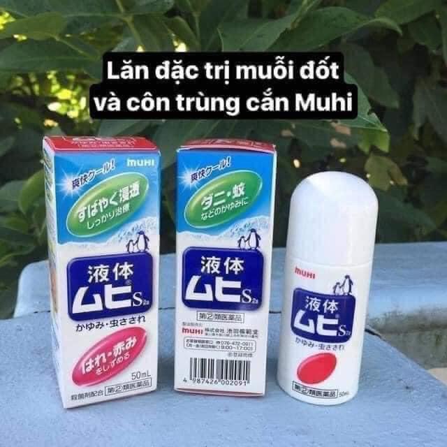 Lăn bôi muỗi đốt Muhi chim cánh cụt