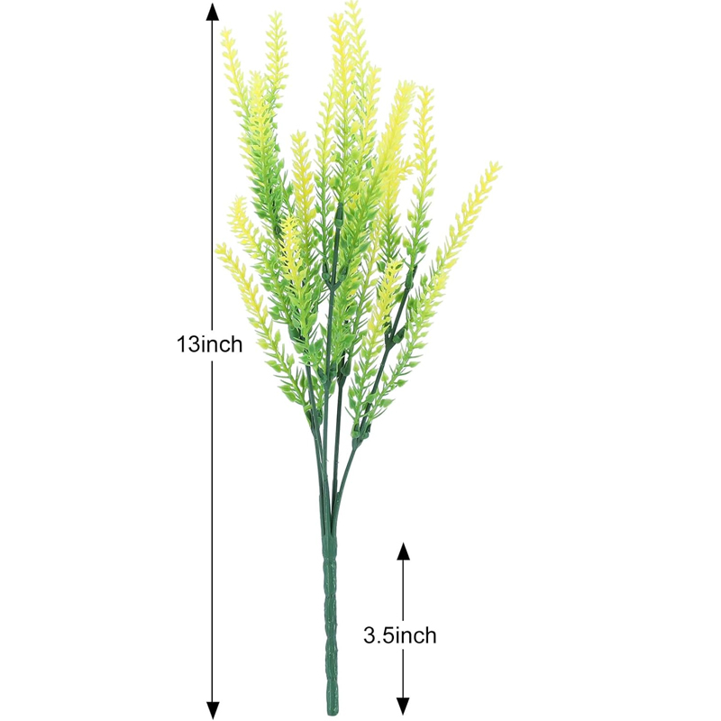 Lavender Simulation Pastoral Decoration Green Plant Decoration Plastic Flower Simulation Bouquet Simulation Plant