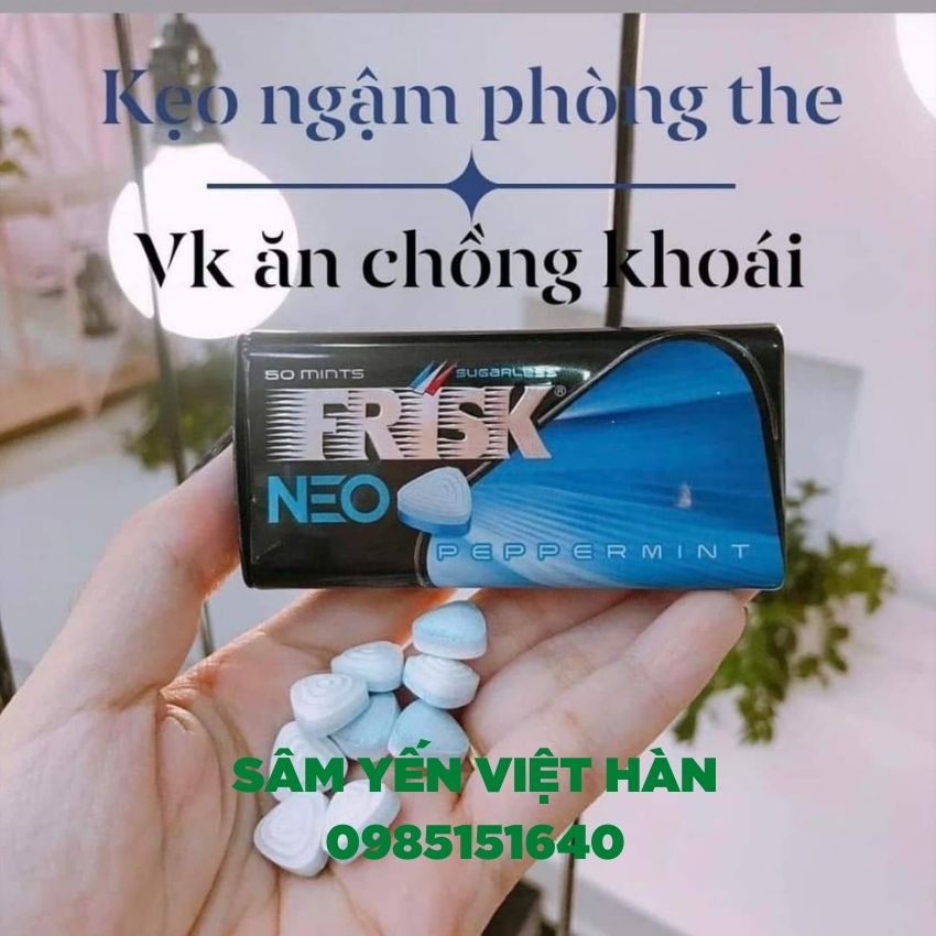 KẸO FRISK NEO PEPPERMINT VỊ BẠC HÀ