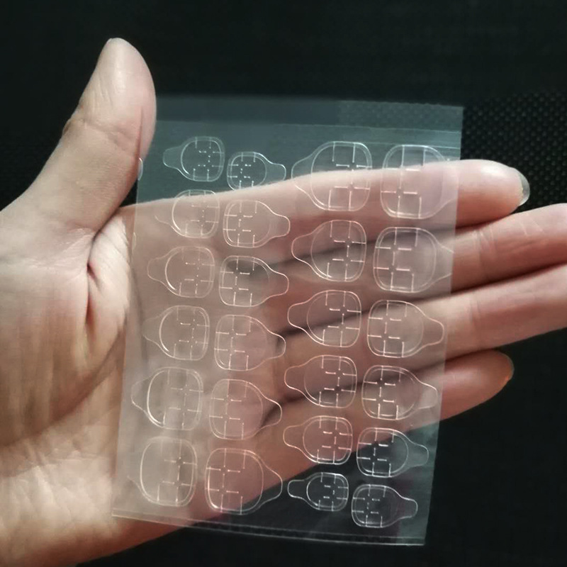Miếng Keo Dán Móng Silicon 24 Dán Siêu Chắc Chống Thấm Nước