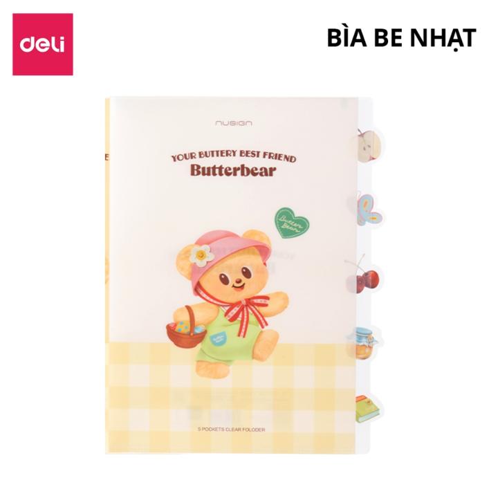 Túi Đựng Tài Liệu 5 Ngăn BUTTER BEAR…