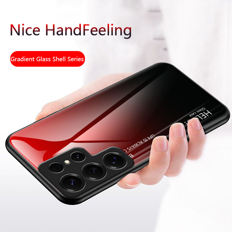 Biruiqu%20For%20Samsung%20Galaxy%20S25%20S25+%20S25%20Ultra%20Shockproof%20Gradient%20Tempered%20Glass%20Back%20Soft%20Silicone%20Edge%20Case%20Cover%20-%20Image%202