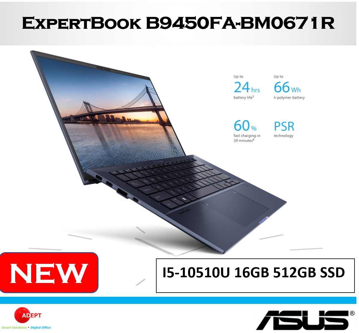 Asus ExpertBook B9450FA Star Black Only 0.98Kg Lazada Singapore