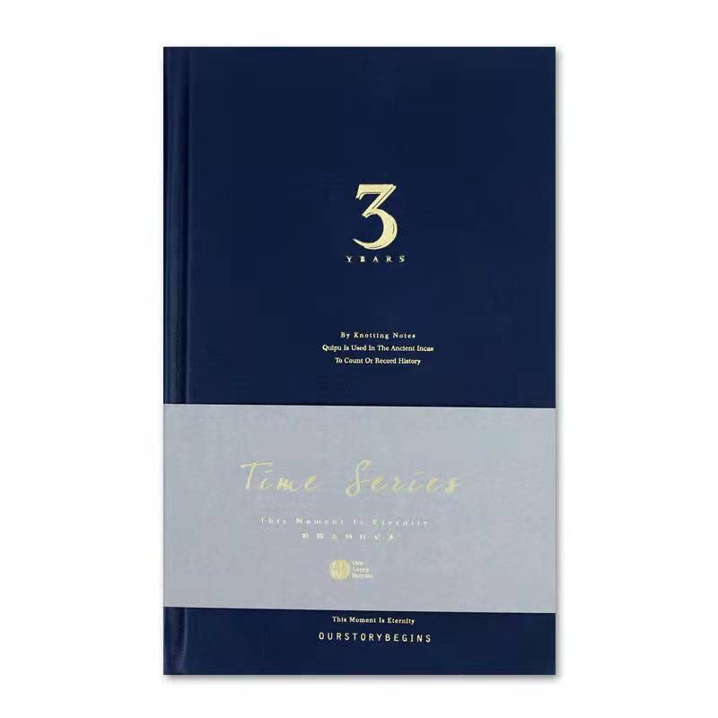 :《》{“ Creative Simple Time Series Notebook 3/5 Years Handbook Diary One Question One Day Thick 365 Days Schedule Plan Calendar Book